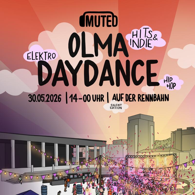 MUTED Day Dance auf der Rennbahn - Olma Messen Mai 2026